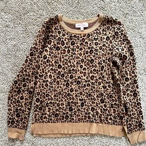 Philosophy leopard sweater Sz. Small